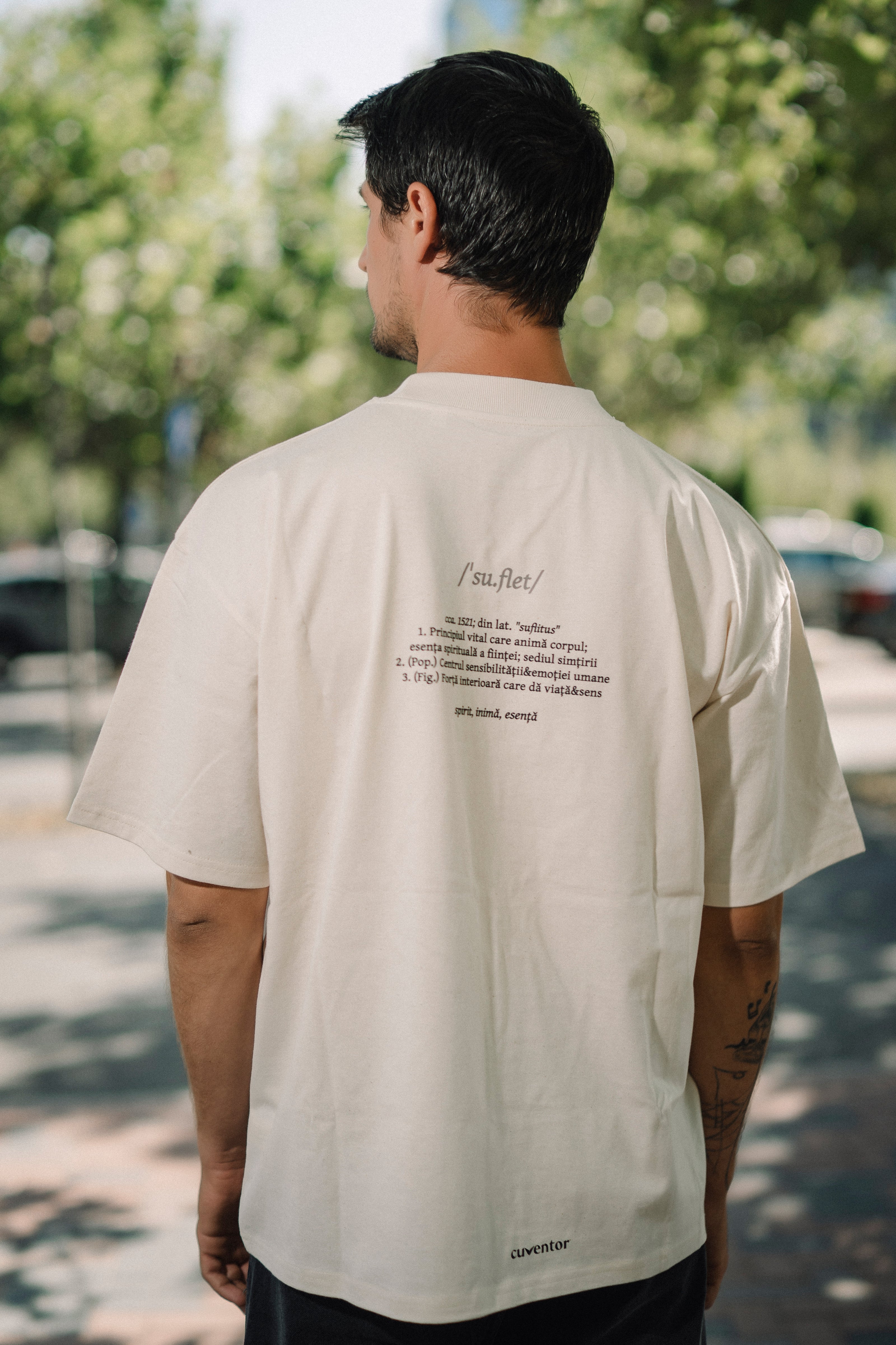 SUFLET | Tricou OVERSIZED | WORDROBE