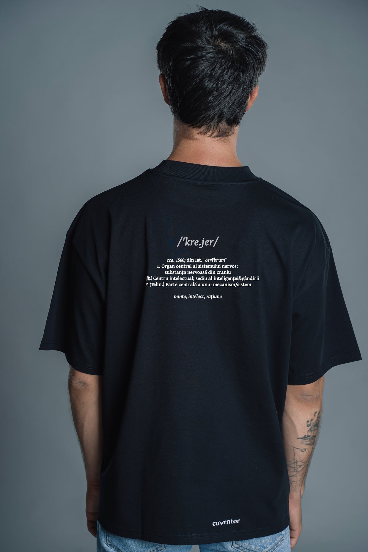 CREIER | Tricou OVERSIZED | WORDROBE