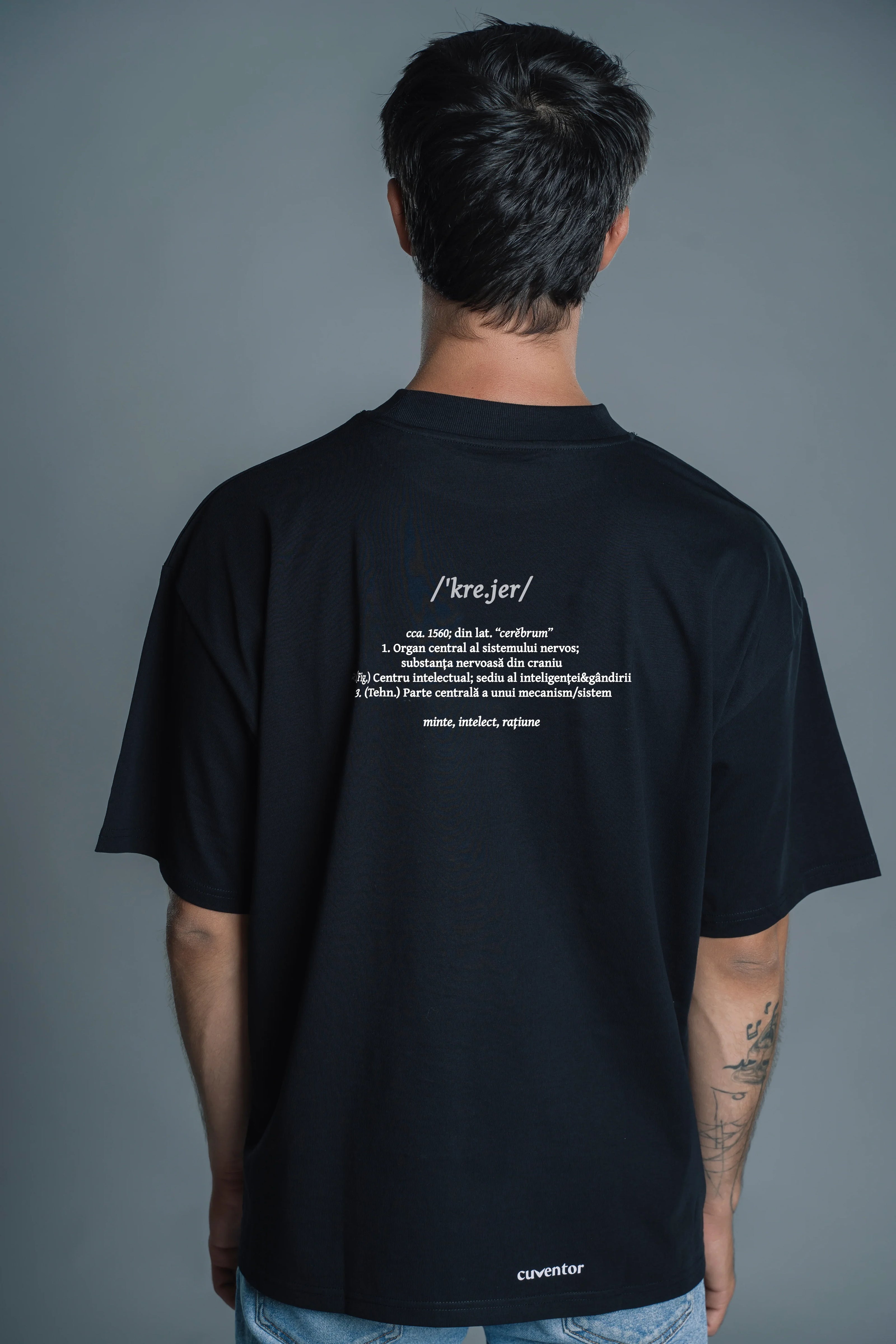 creier | Tricou OVERSIZED | WORDROBE