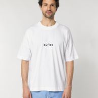 SUFLET | Tricou OVERSIZED | WORDROBE