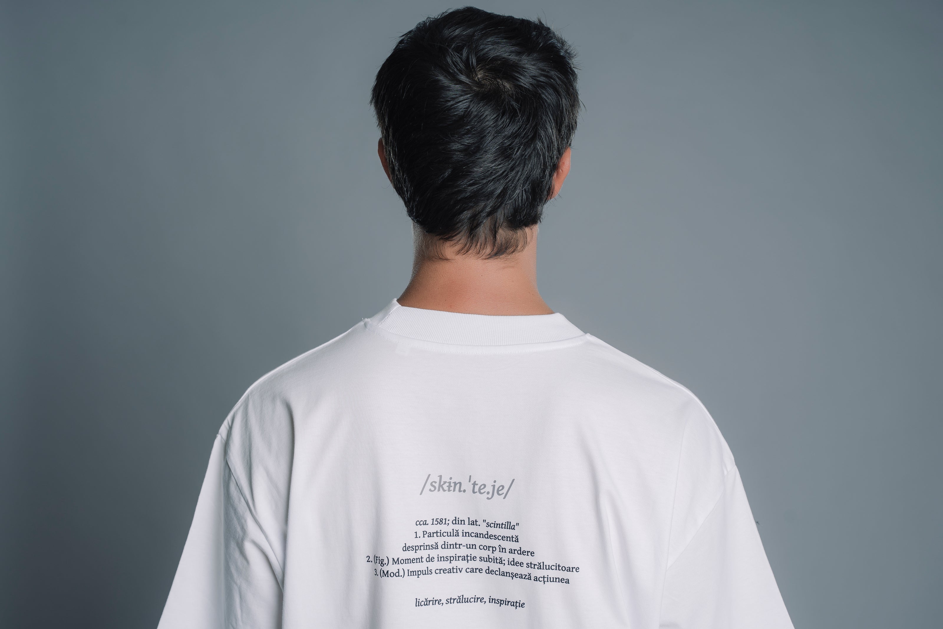 SCÂNTEIE | Tricou OVERSIZED | WORDROBE