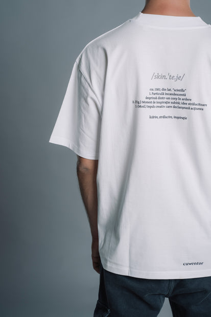 SCÂNTEIE | Tricou OVERSIZED | WORDROBE