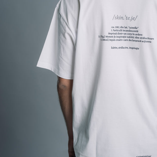 SCÂNTEIE | Tricou OVERSIZED | WORDROBE