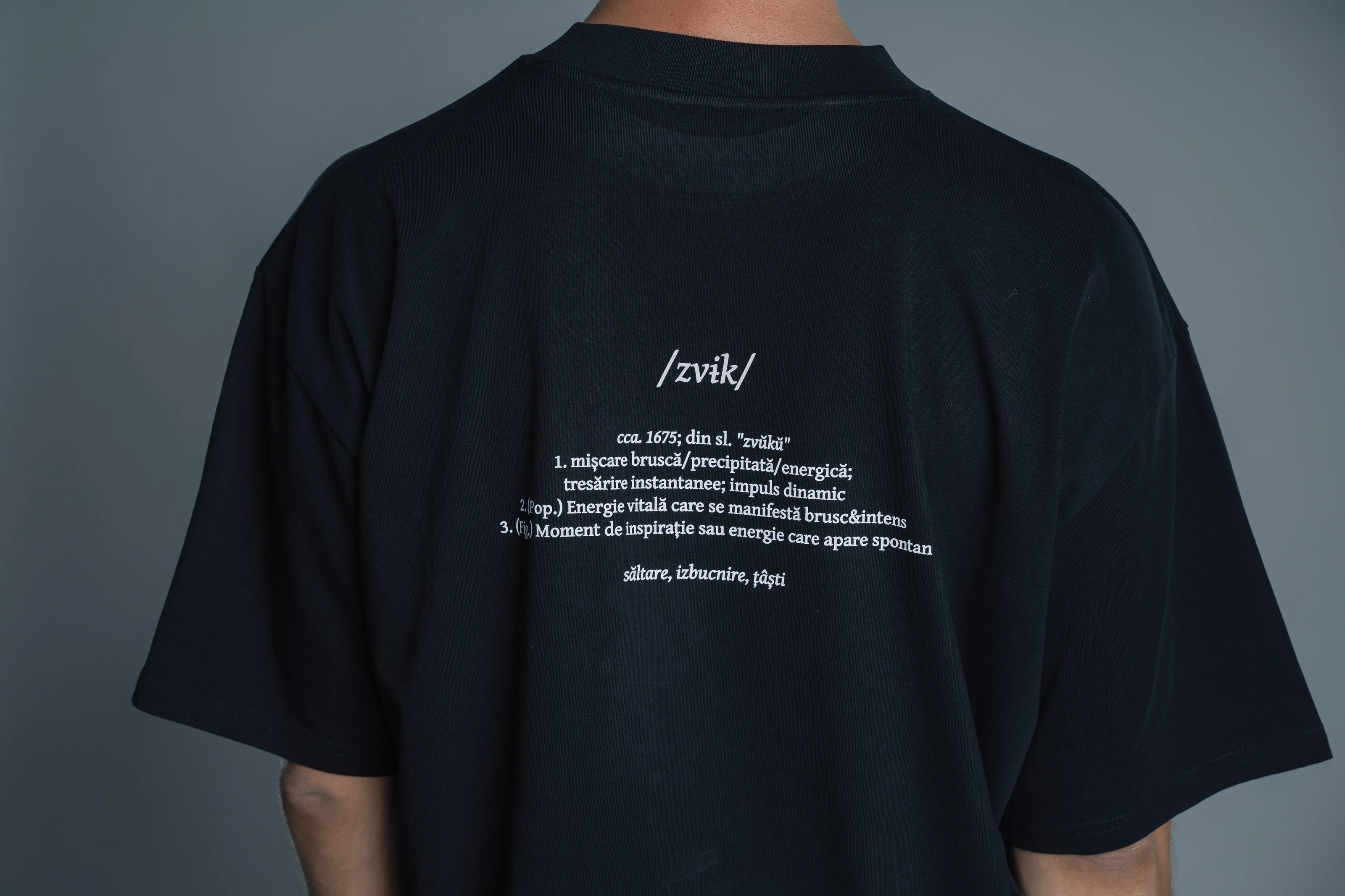 ZVÂC | Tricou OVERSIZED | WORDROBE