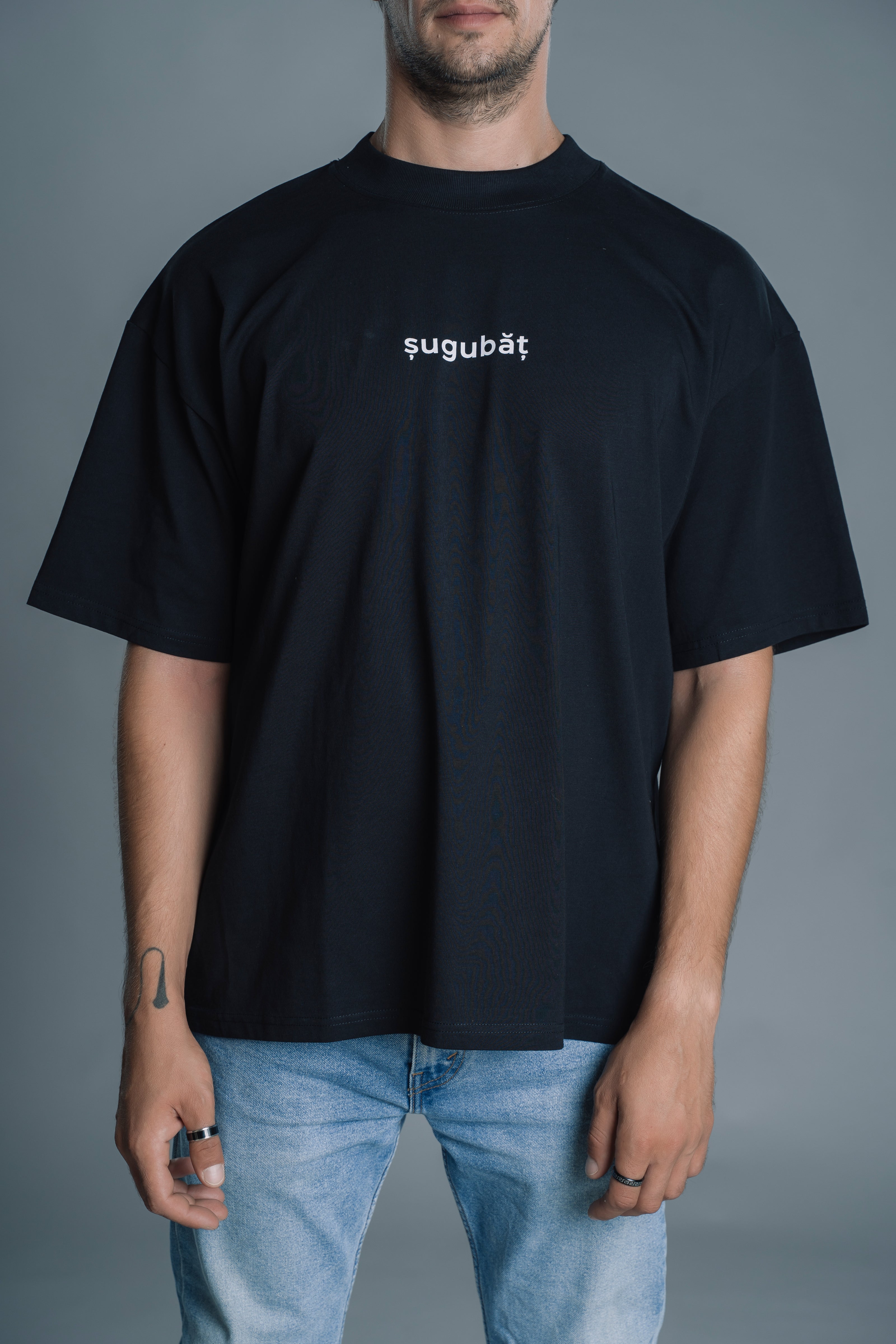 ȘUGUBĂȚ | Tricou OVERSIZED | WORDROBE