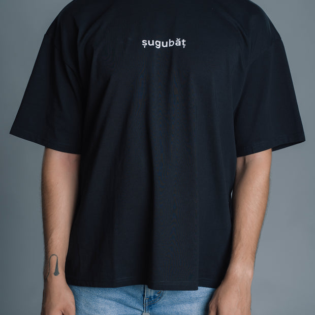 ȘUGUBĂȚ | Tricou OVERSIZED | WORDROBE