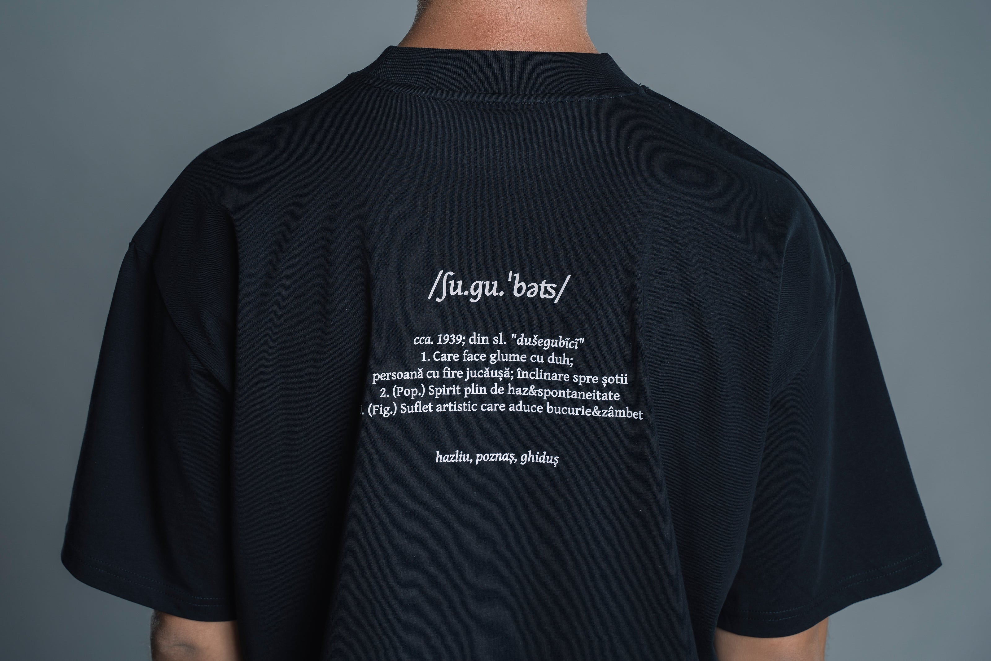 ȘUGUBĂȚ | Tricou OVERSIZED | WORDROBE