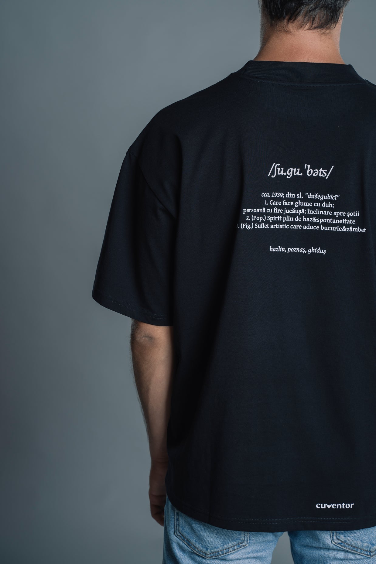 ȘUGUBĂȚ | Tricou OVERSIZED | WORDROBE