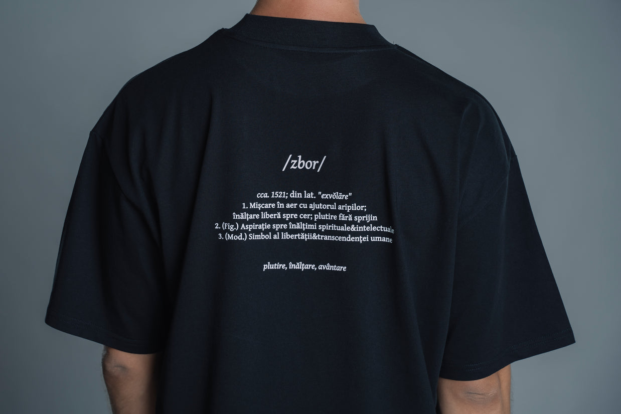 ZBOR | Tricou OVERSIZED | WORDROBE