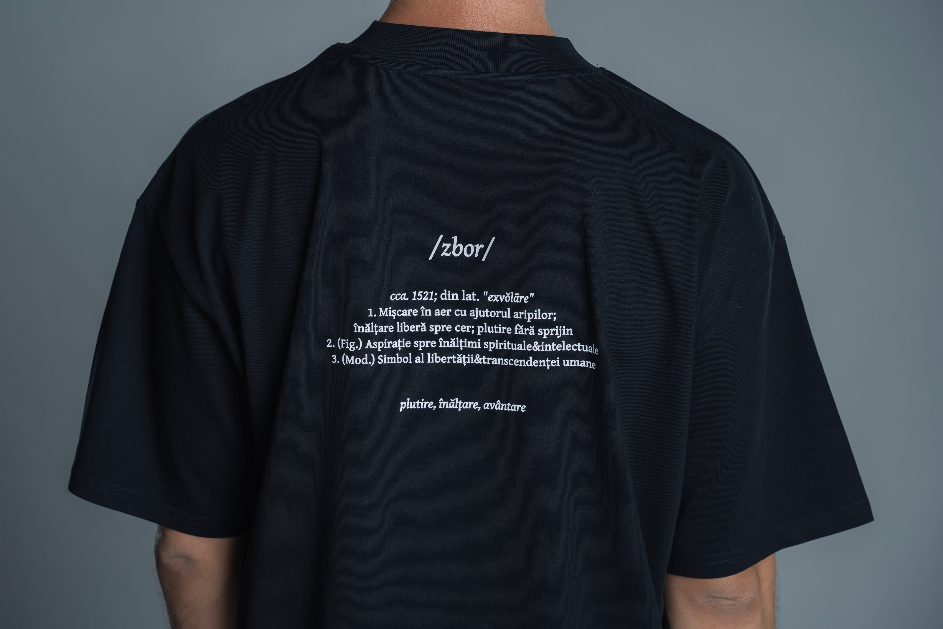 zbor | Tricou OVERSIZED | WORDROBE