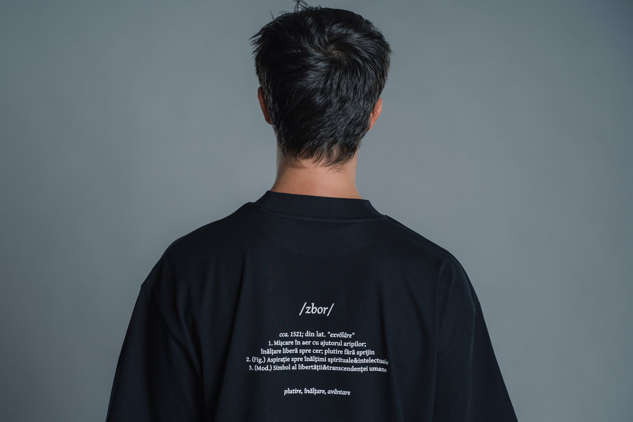 ZBOR | Tricou OVERSIZED | WORDROBE