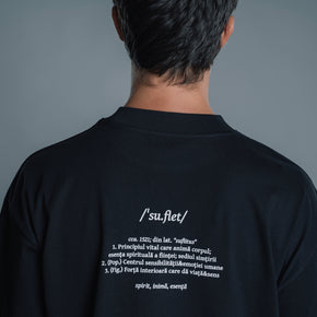 SUFLET | Tricou OVERSIZED | WORDROBE
