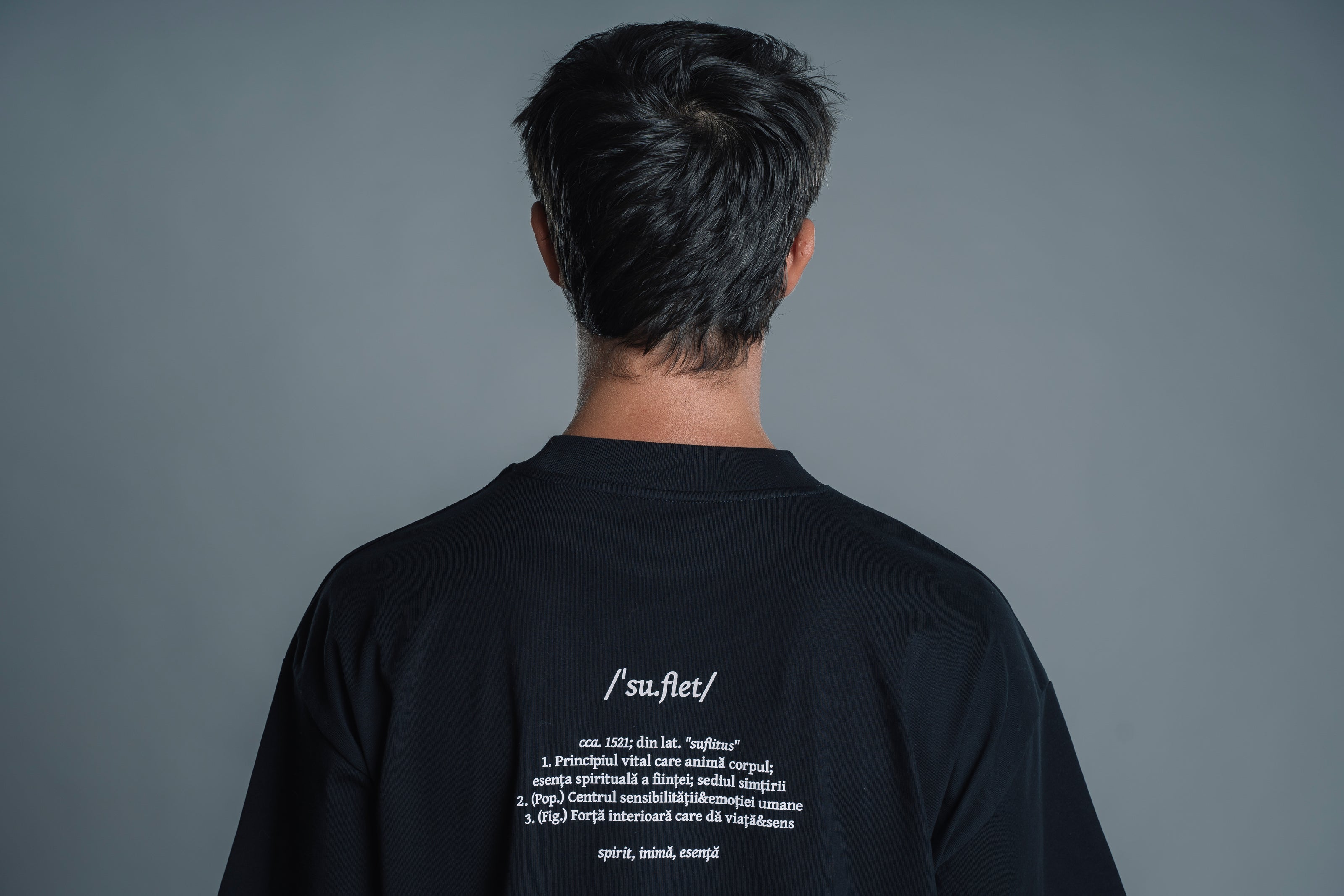 SUFLET | Tricou OVERSIZED | WORDROBE