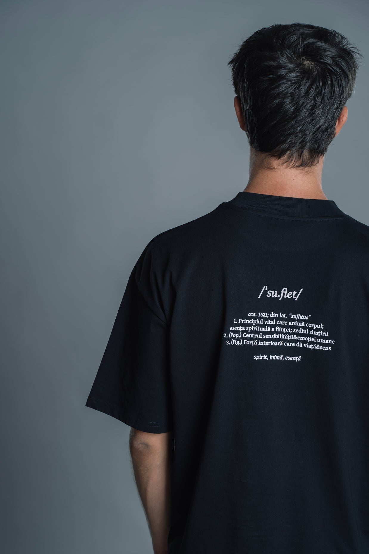 SUFLET | Tricou OVERSIZED | WORDROBE