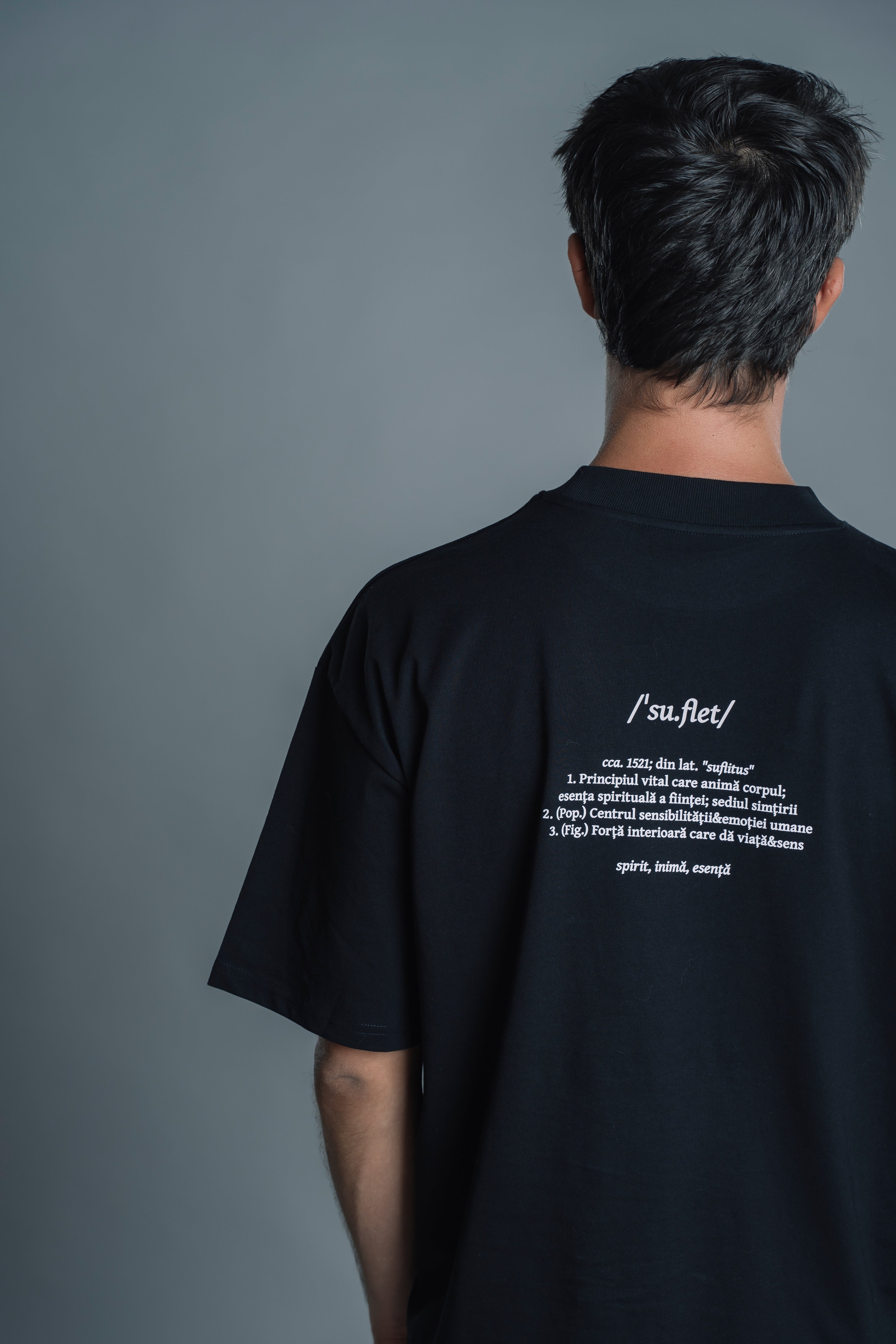 SUFLET | Tricou OVERSIZED | WORDROBE