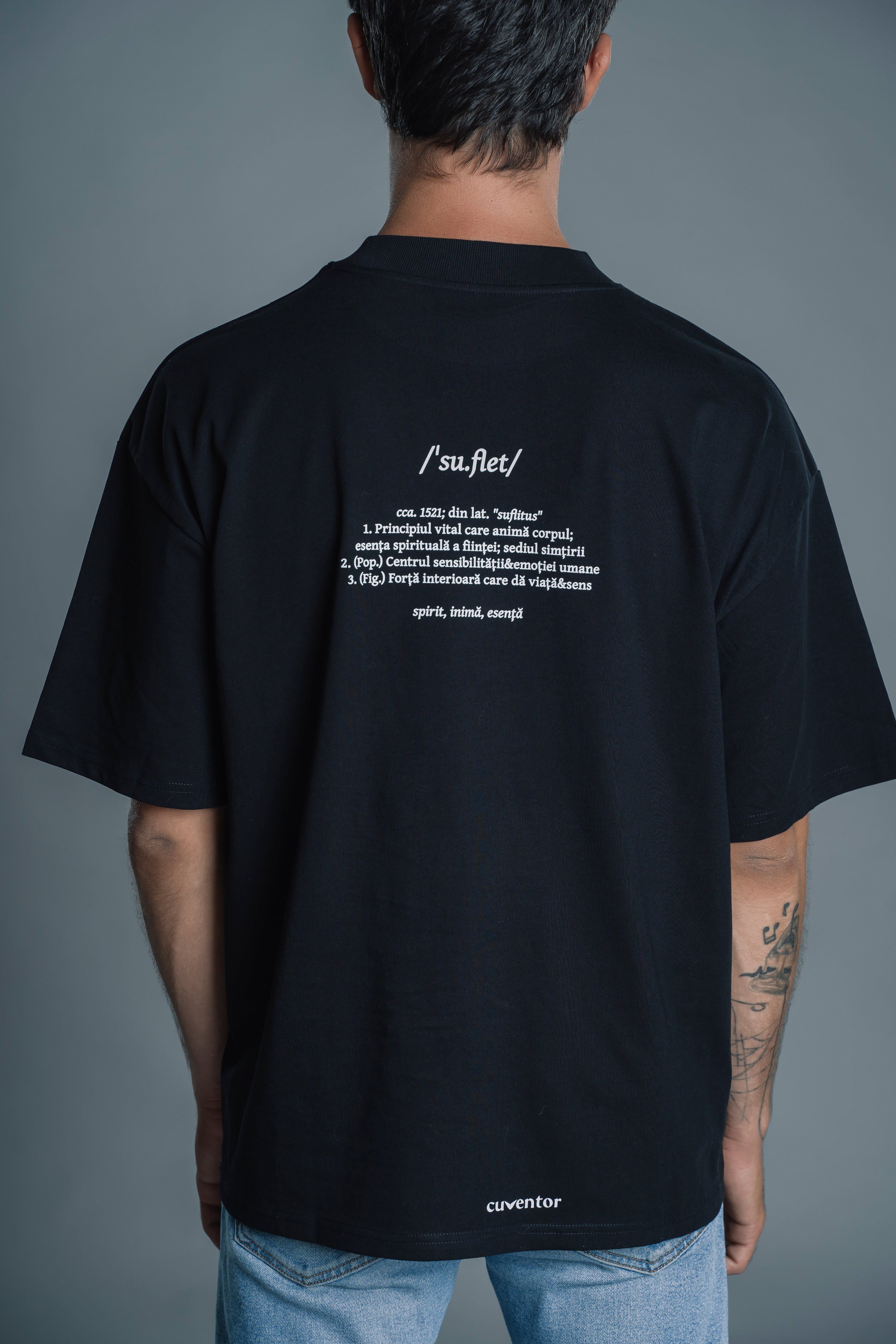 suflet | Tricou OVERSIZED | WORDROBE