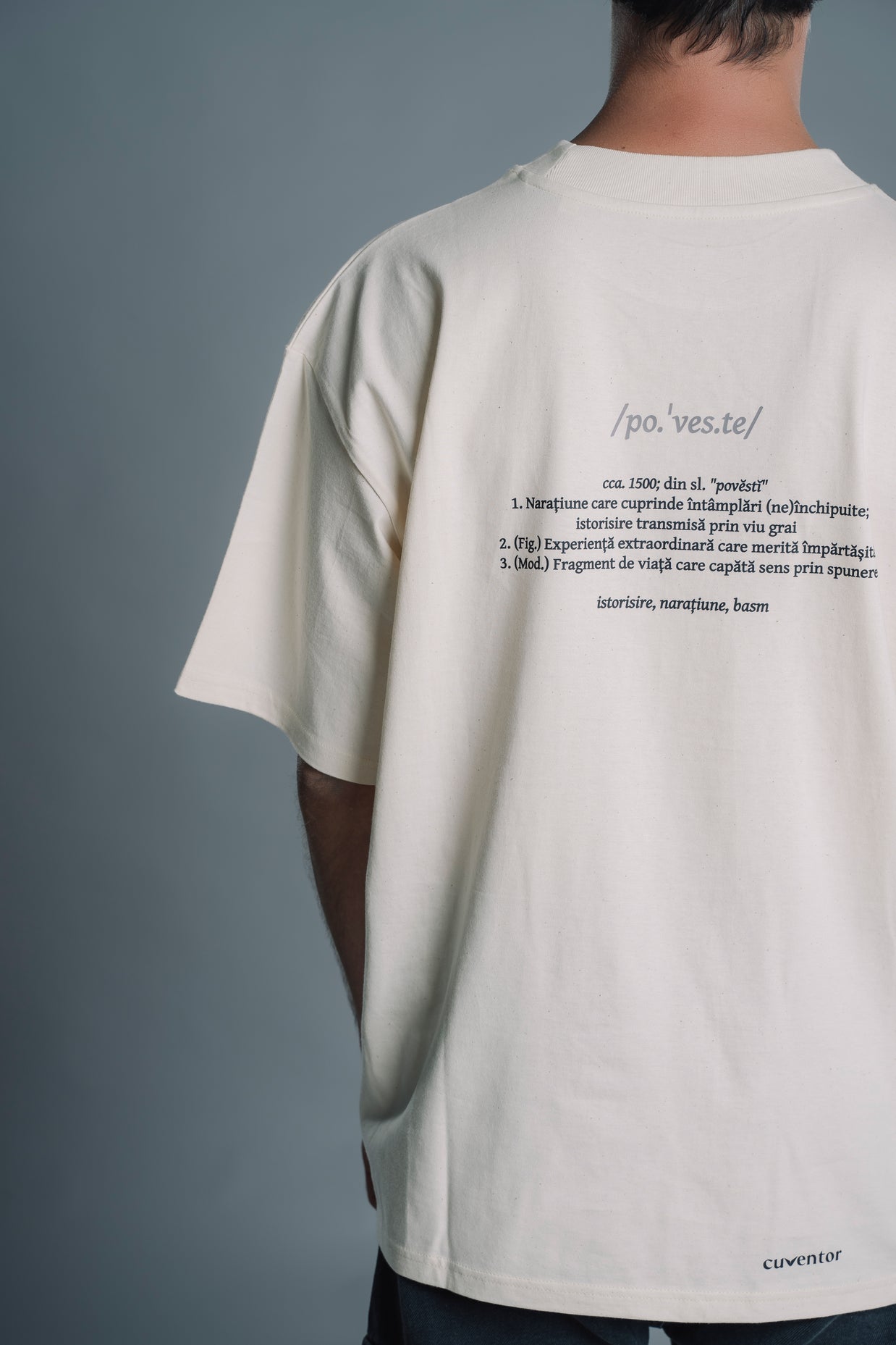 POVESTE | Tricou OVERSIZED | WORDROBE