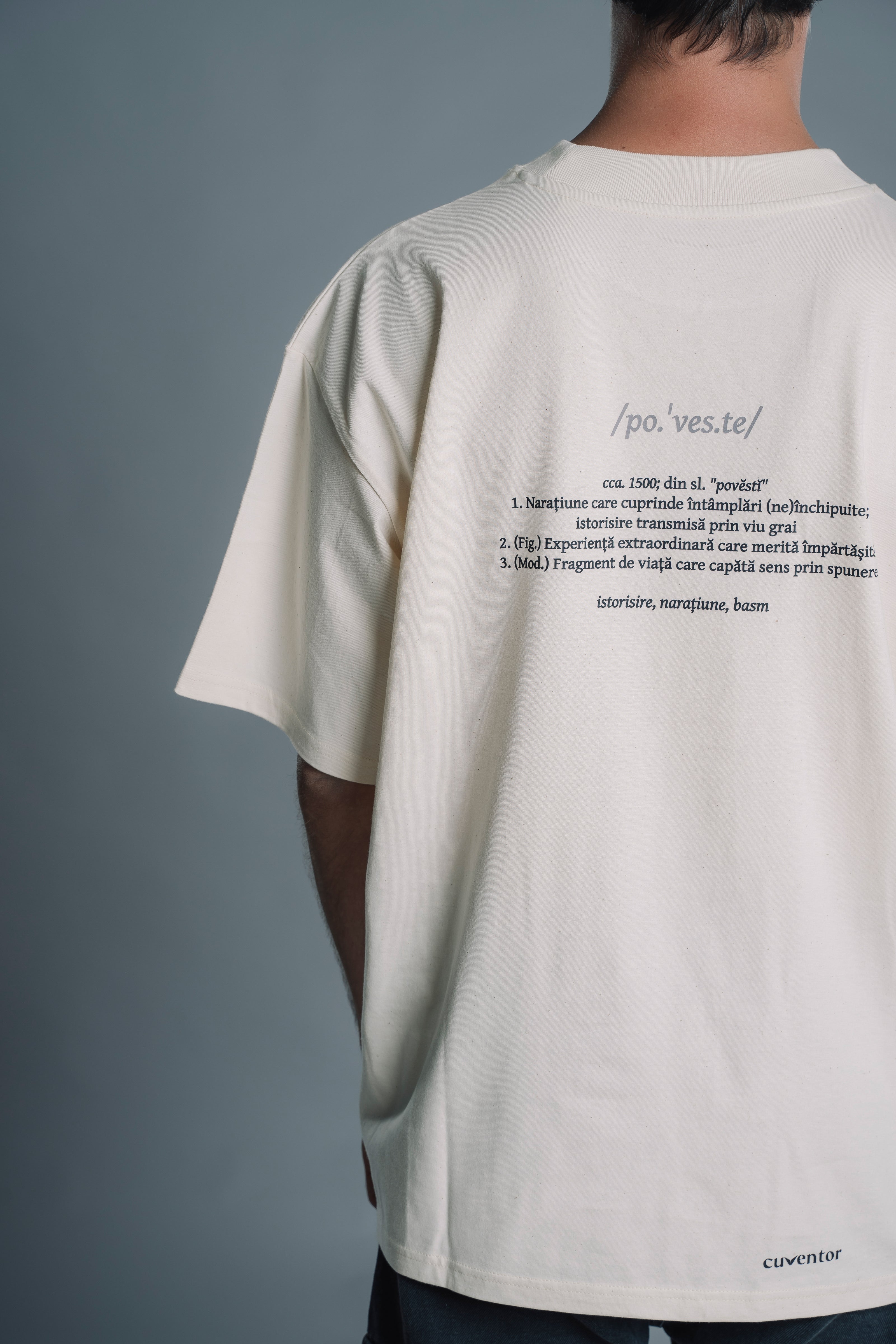 POVESTE | Tricou OVERSIZED | WORDROBE