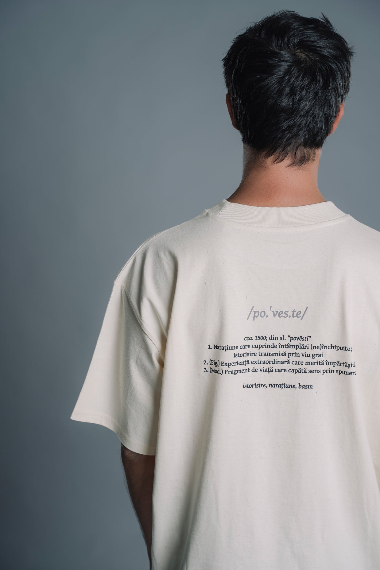 POVESTE | Tricou OVERSIZED | WORDROBE