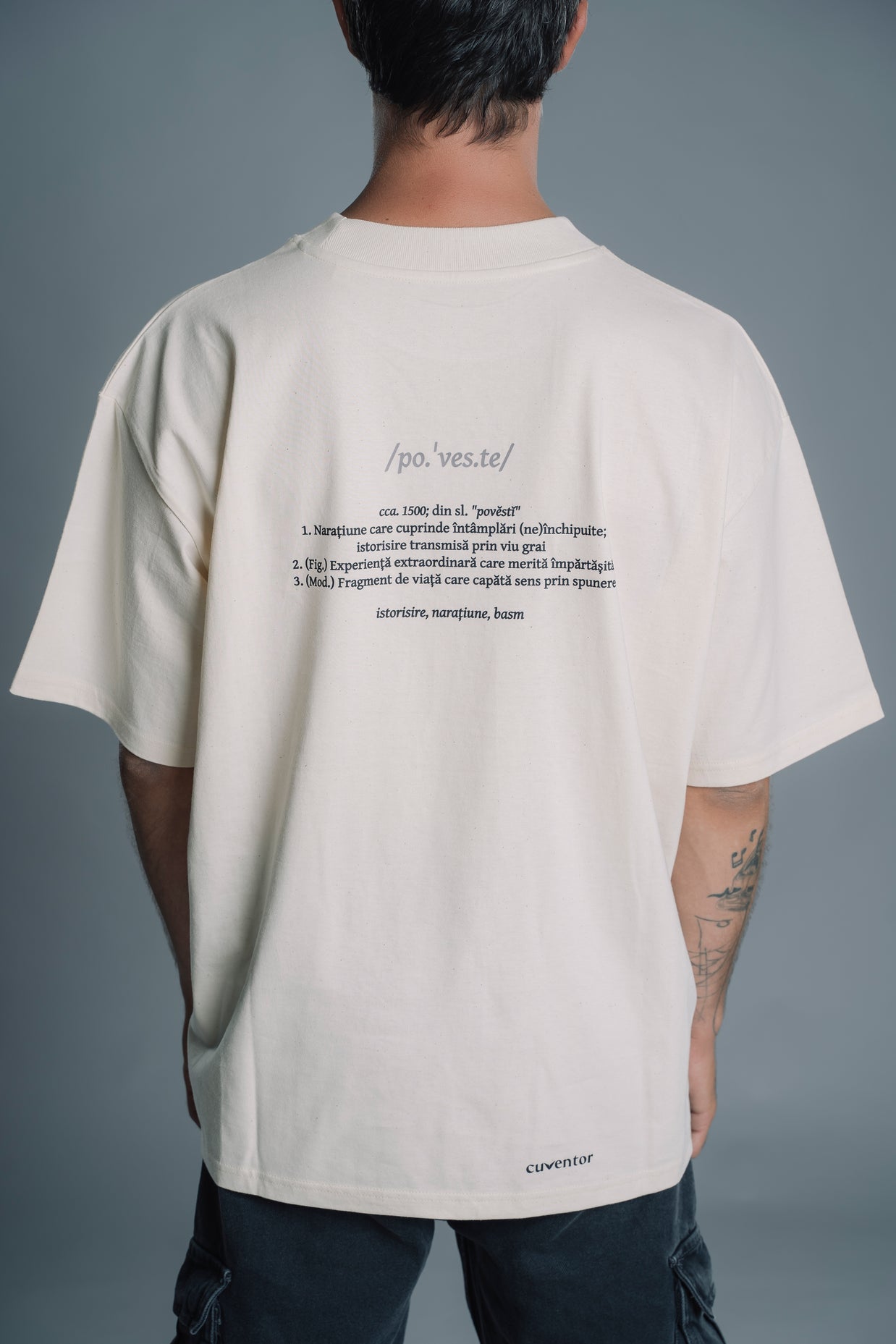 POVESTE | Tricou OVERSIZED | WORDROBE