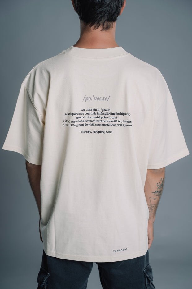 poveste | Tricou OVERSIZED | WORDROBE
