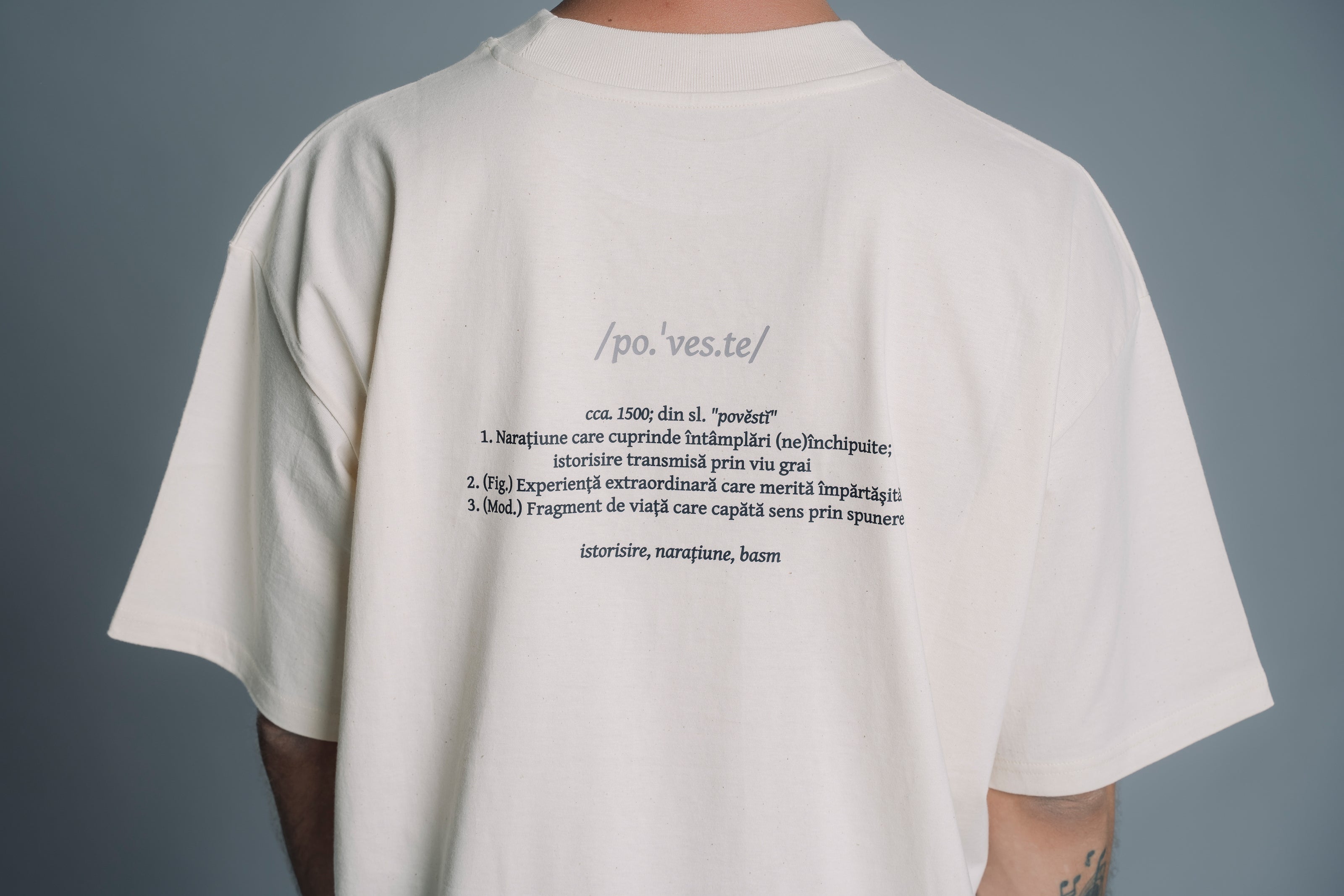 POVESTE | Tricou OVERSIZED | WORDROBE