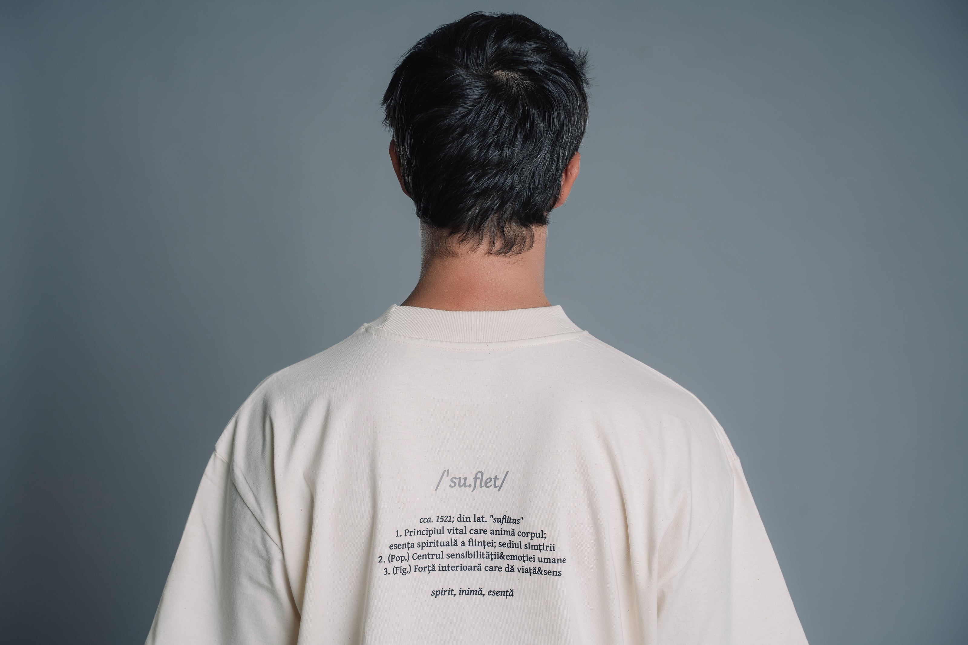 SUFLET | Tricou OVERSIZED | WORDROBE