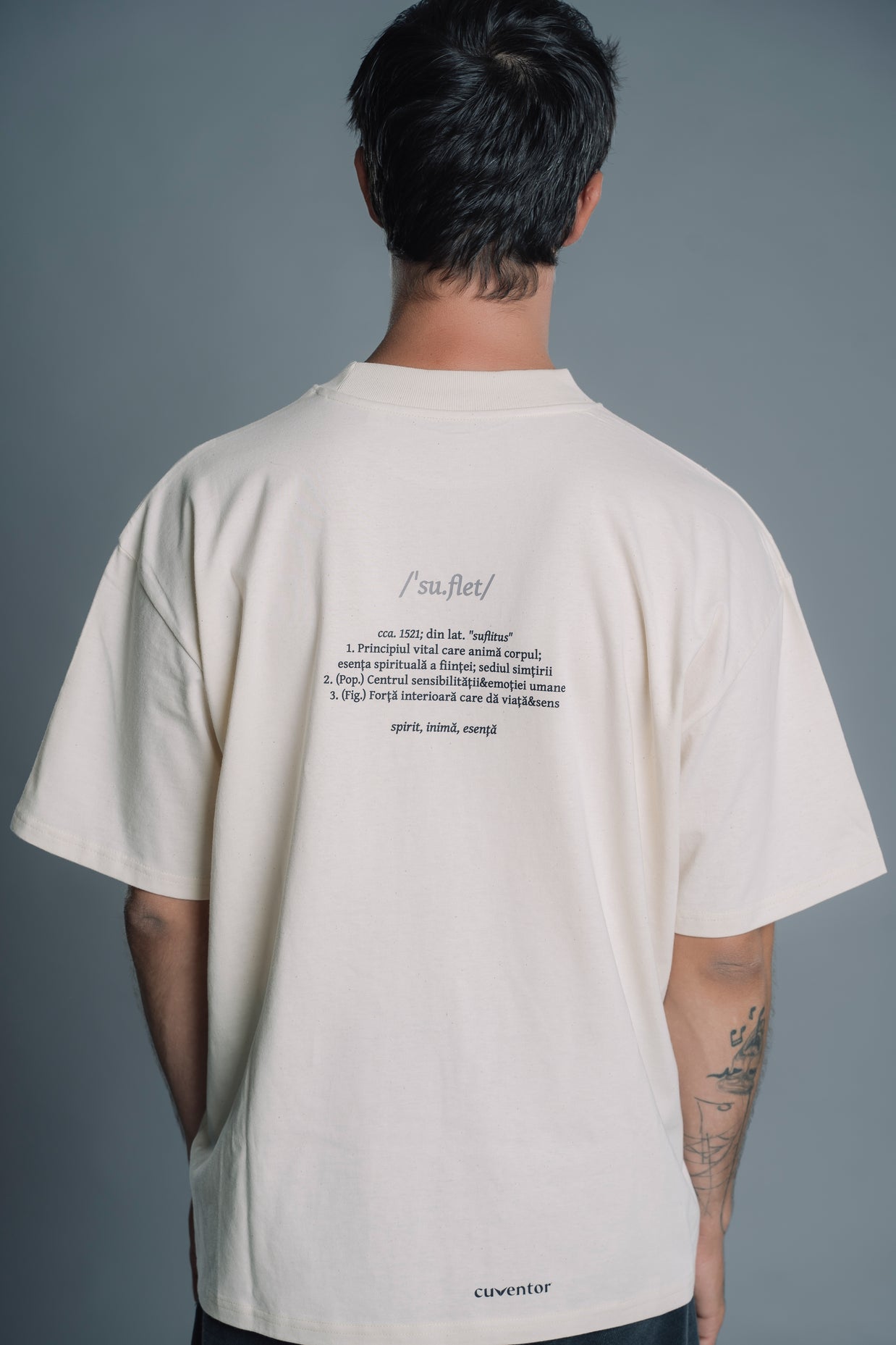 SUFLET | Tricou OVERSIZED | WORDROBE