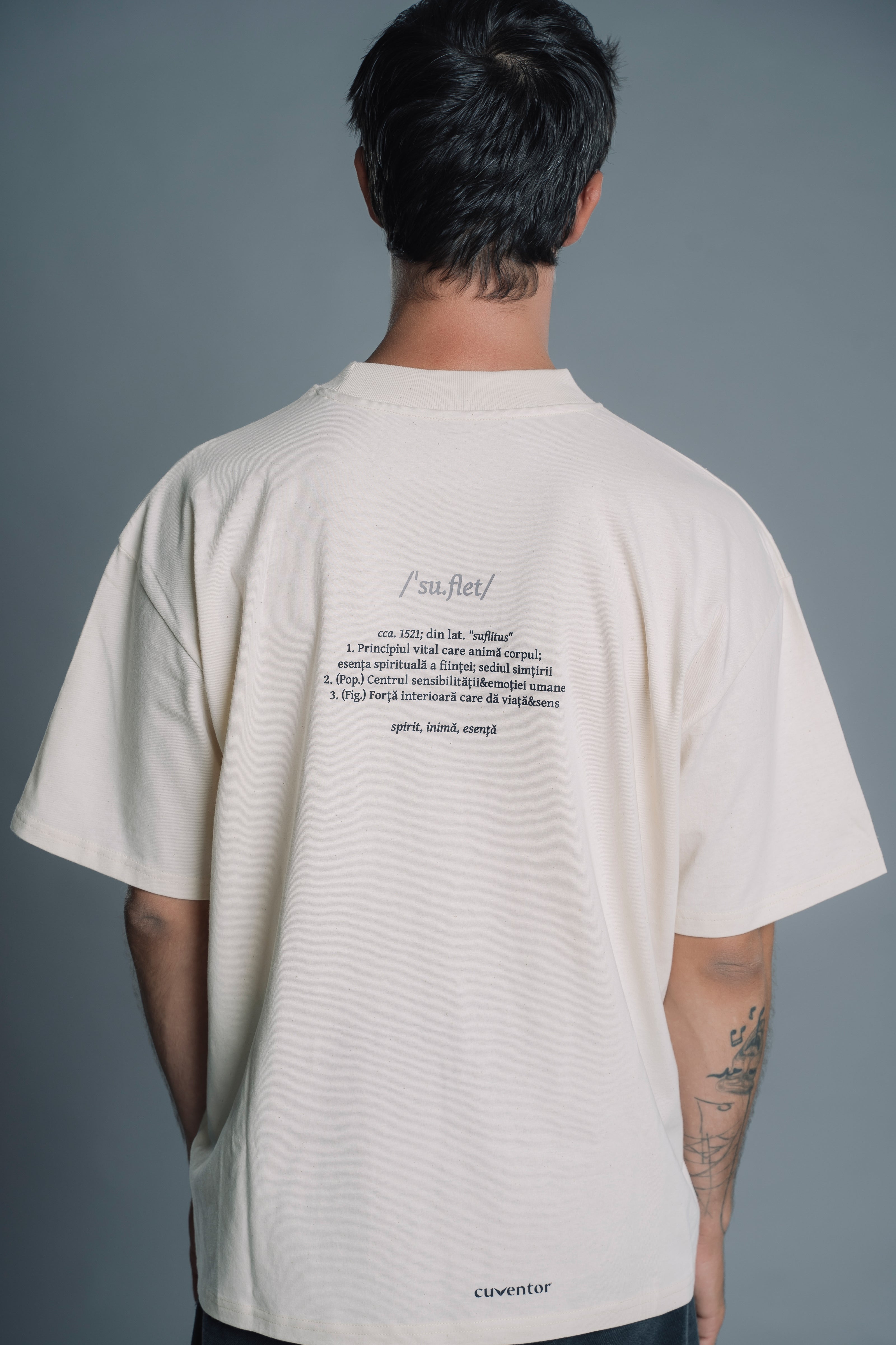 SUFLET | Tricou OVERSIZED | WORDROBE