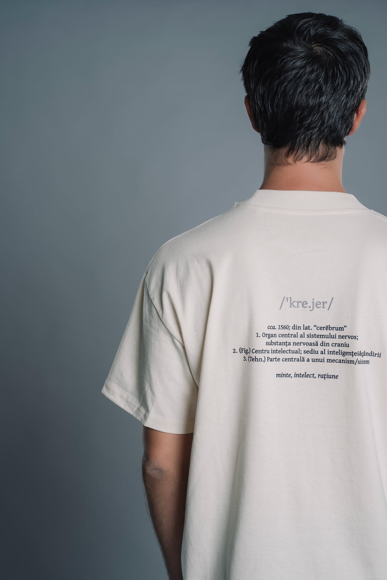 CREIER | Tricou OVERSIZED | WORDROBE