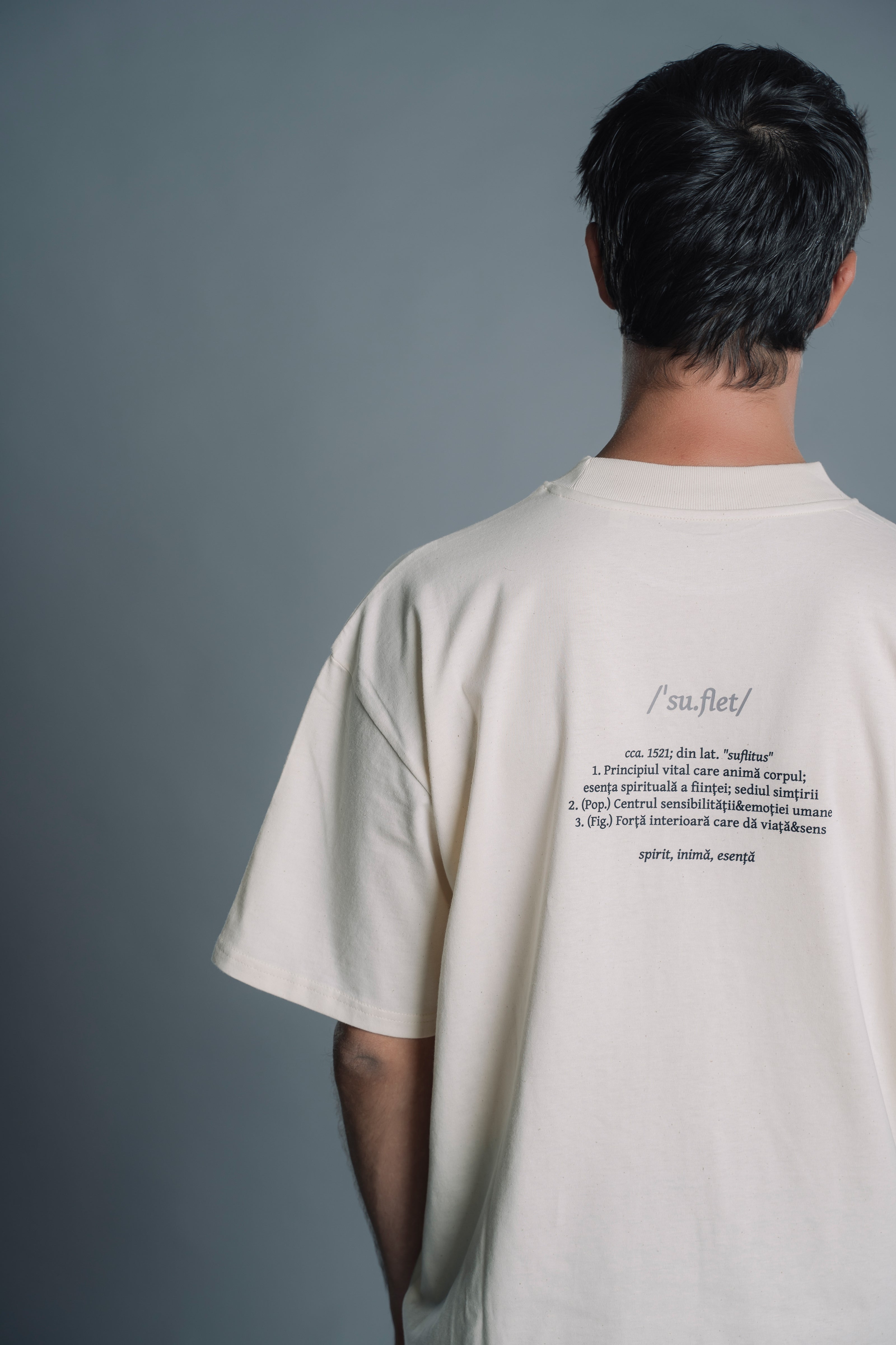 suflet | Tricou OVERSIZED | WORDROBE