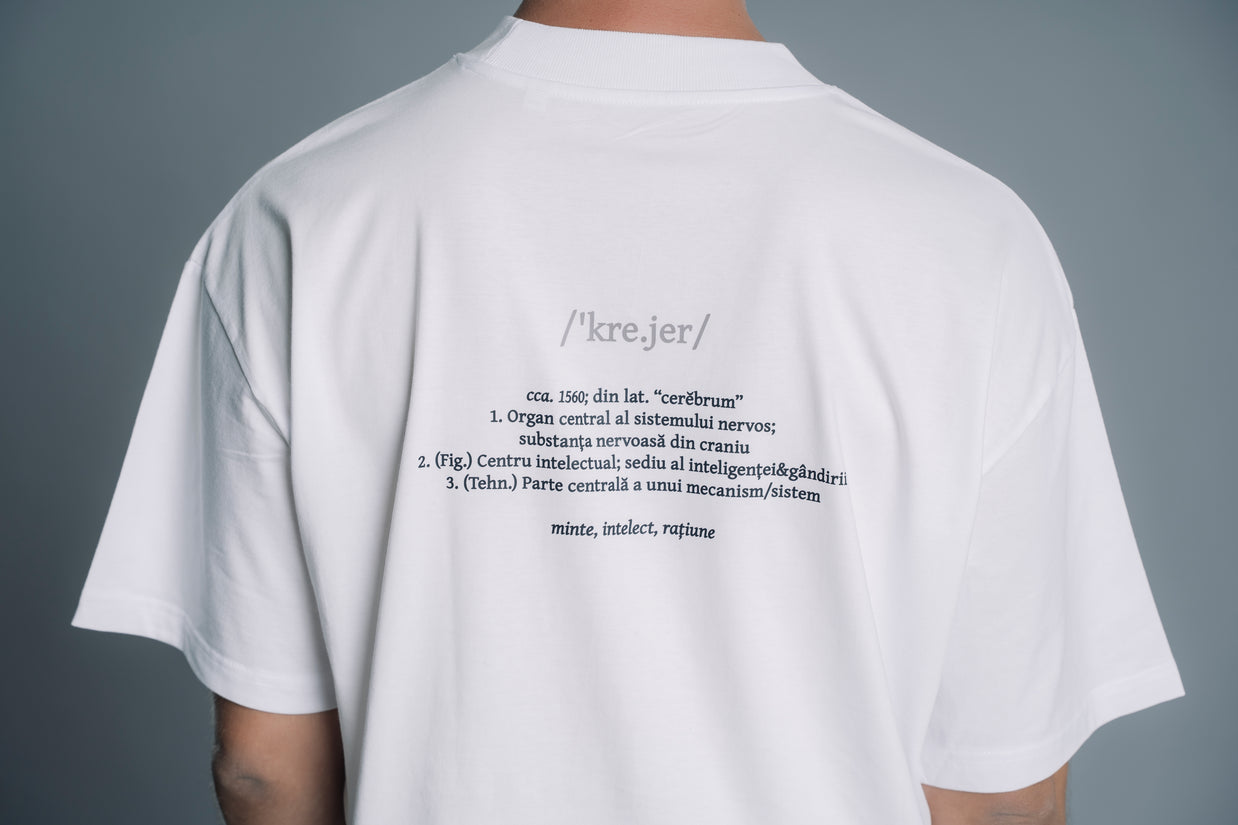 CREIER | Tricou OVERSIZED | WORDROBE