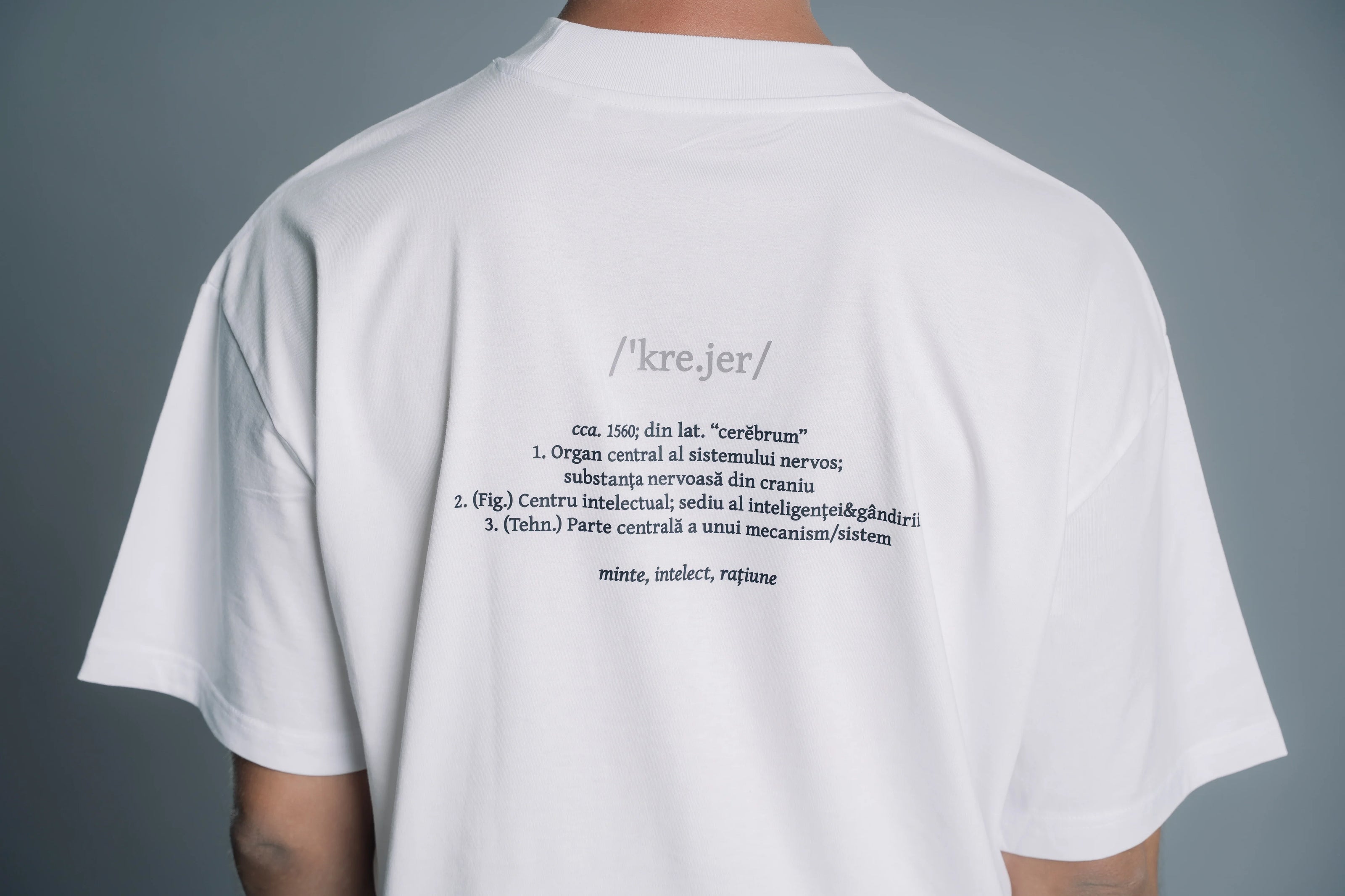 creier | Tricou OVERSIZED | WORDROBE