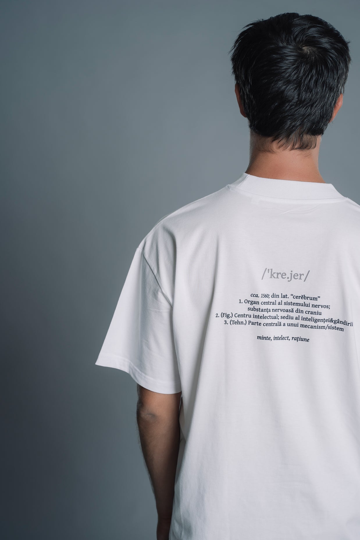 CREIER | Tricou OVERSIZED | WORDROBE