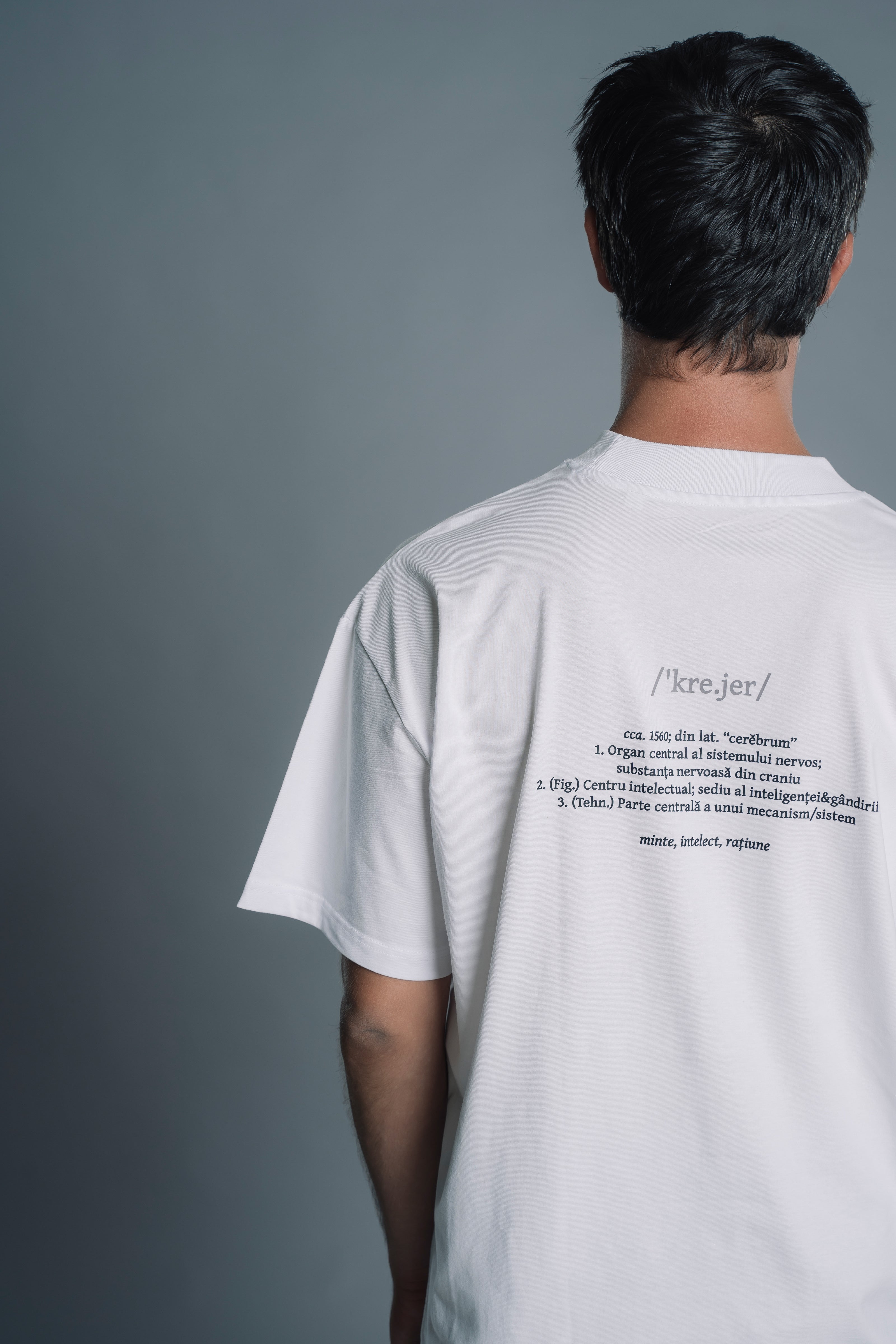 CREIER | Tricou OVERSIZED | WORDROBE