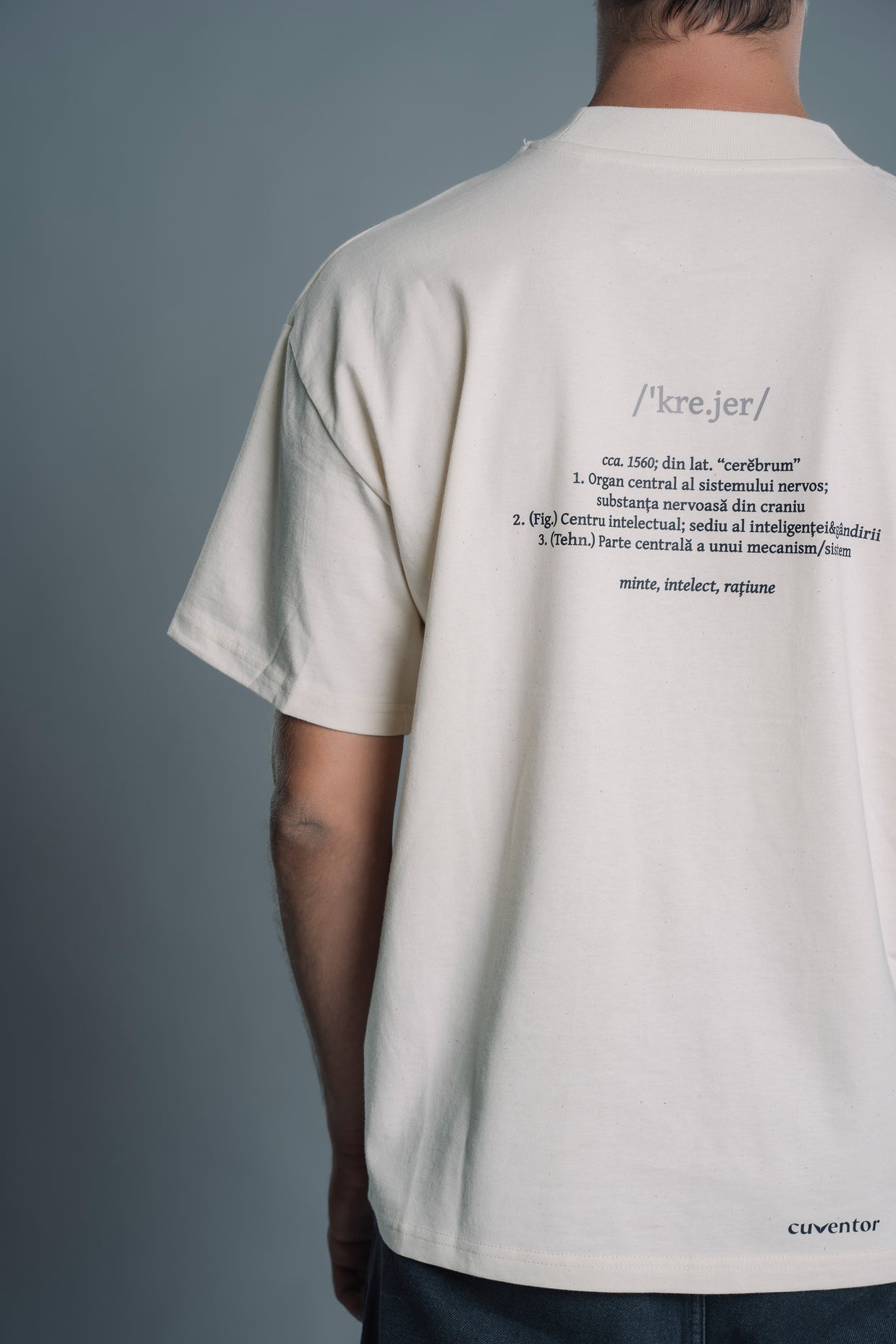 CREIER | Tricou OVERSIZED | WORDROBE