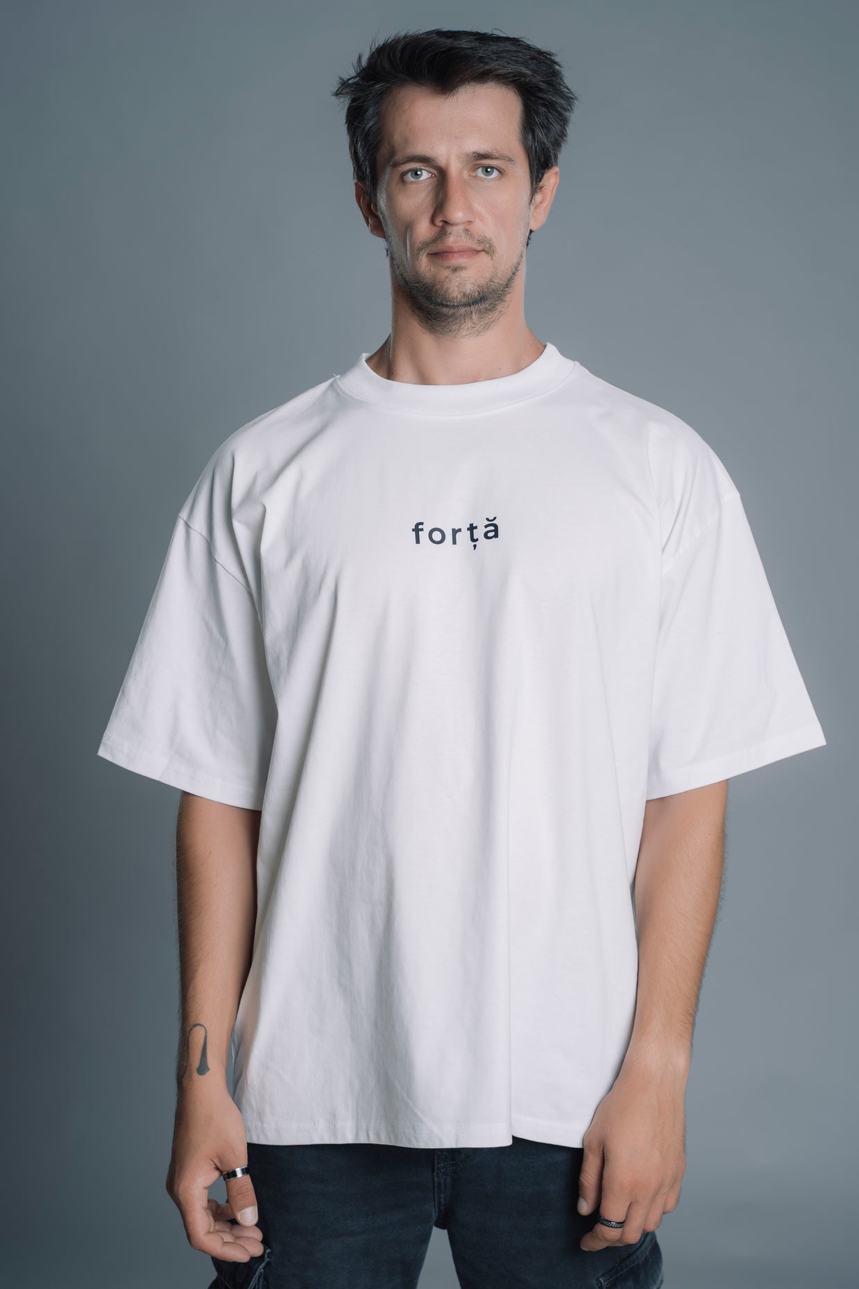 FORȚĂ | Tricou OVERSIZED | WORDROBE