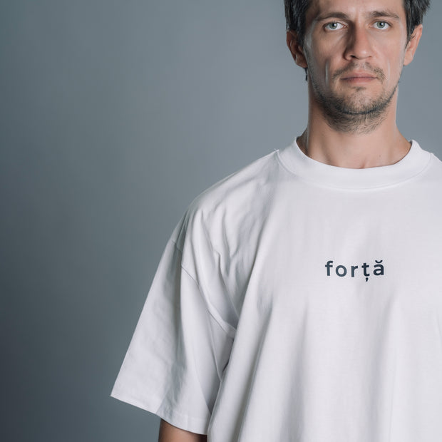 FORȚĂ | Tricou OVERSIZED | WORDROBE