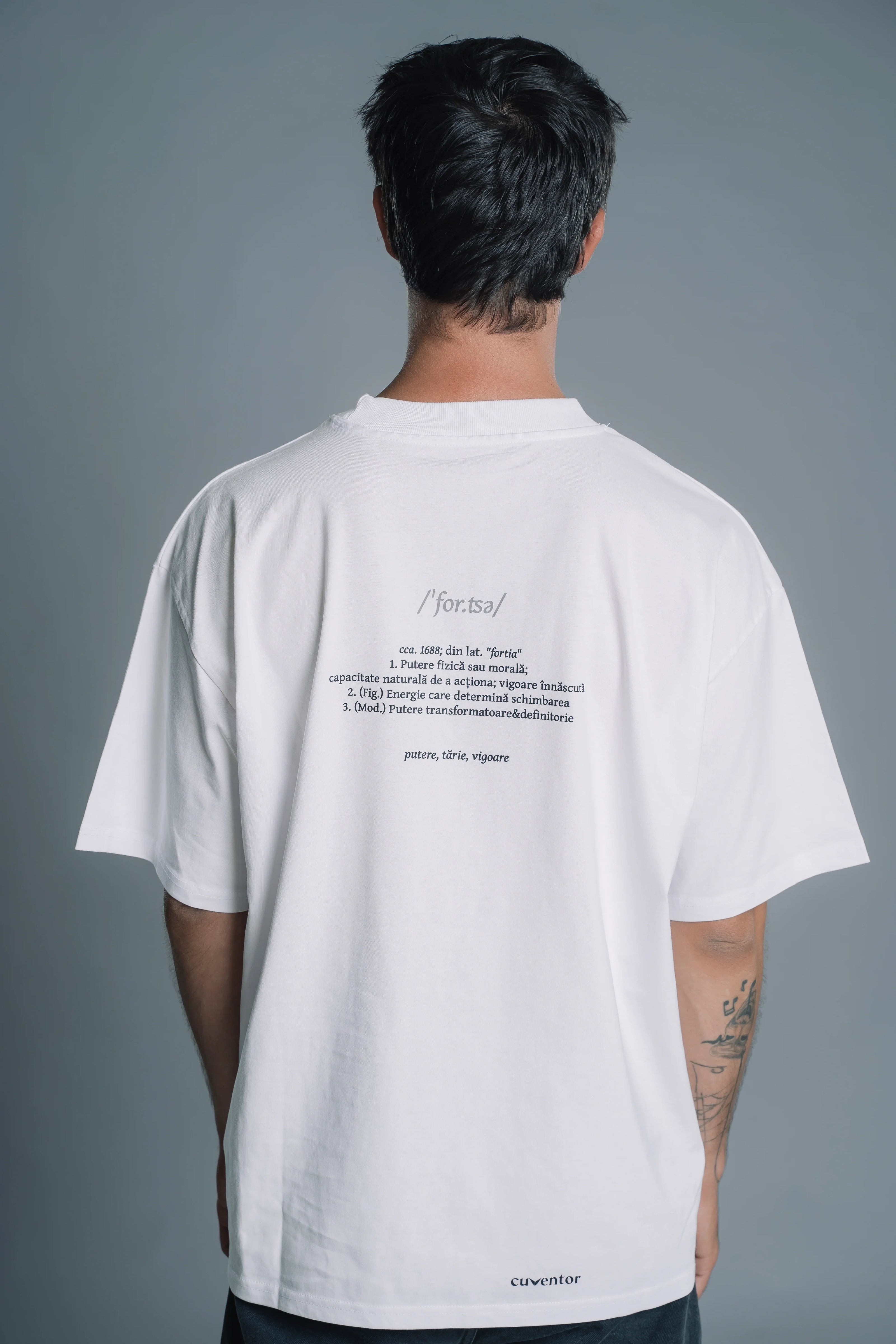 forță | Tricou OVERSIZED | WORDROBE