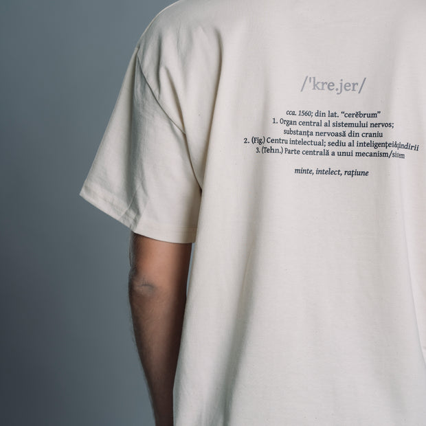 CREIER | Tricou OVERSIZED | WORDROBE