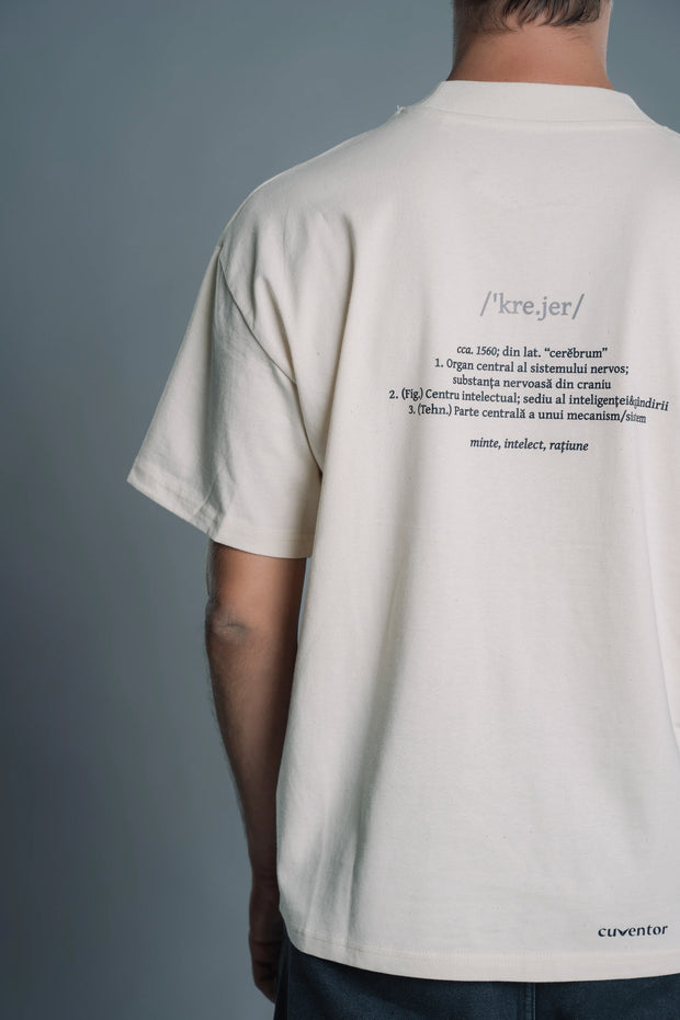 creier | Tricou OVERSIZED | WORDROBE
