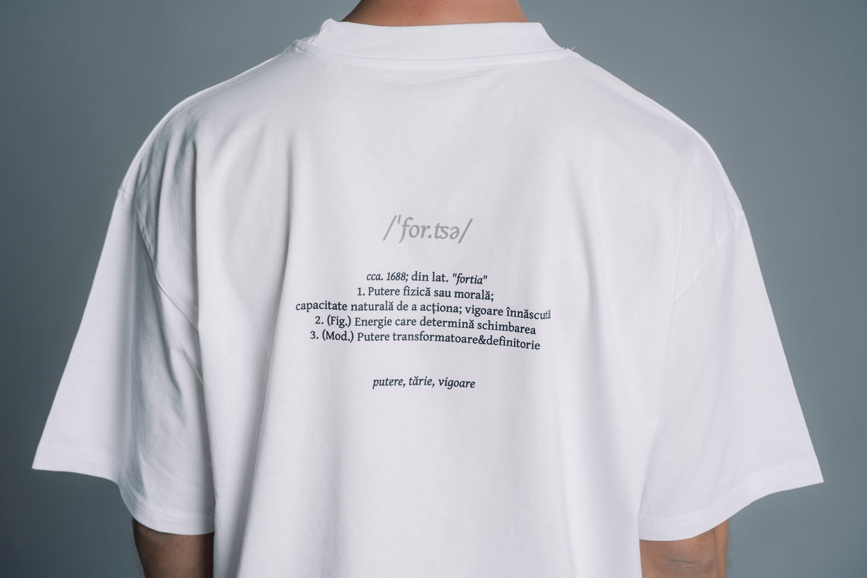FORȚĂ | Tricou OVERSIZED | WORDROBE