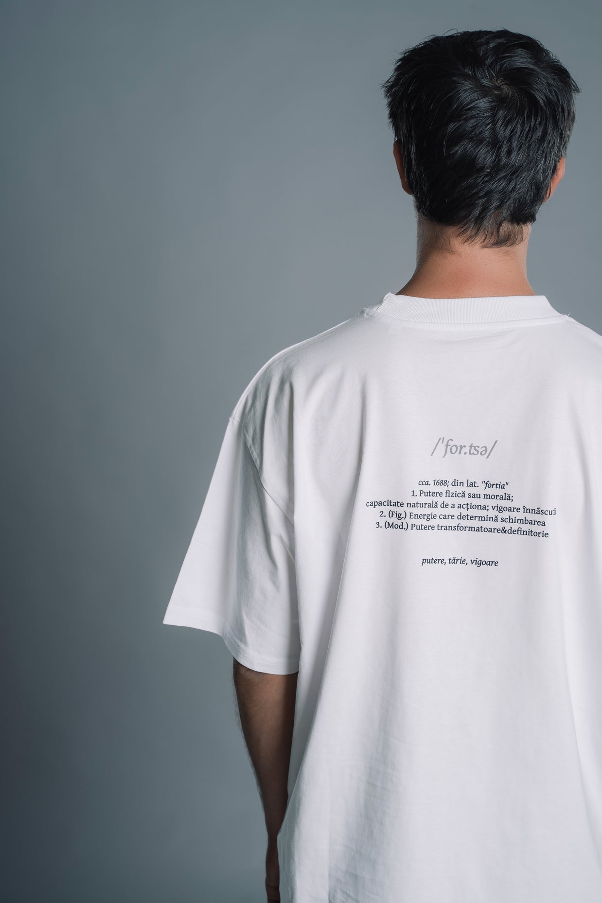 FORȚĂ | Tricou OVERSIZED | WORDROBE