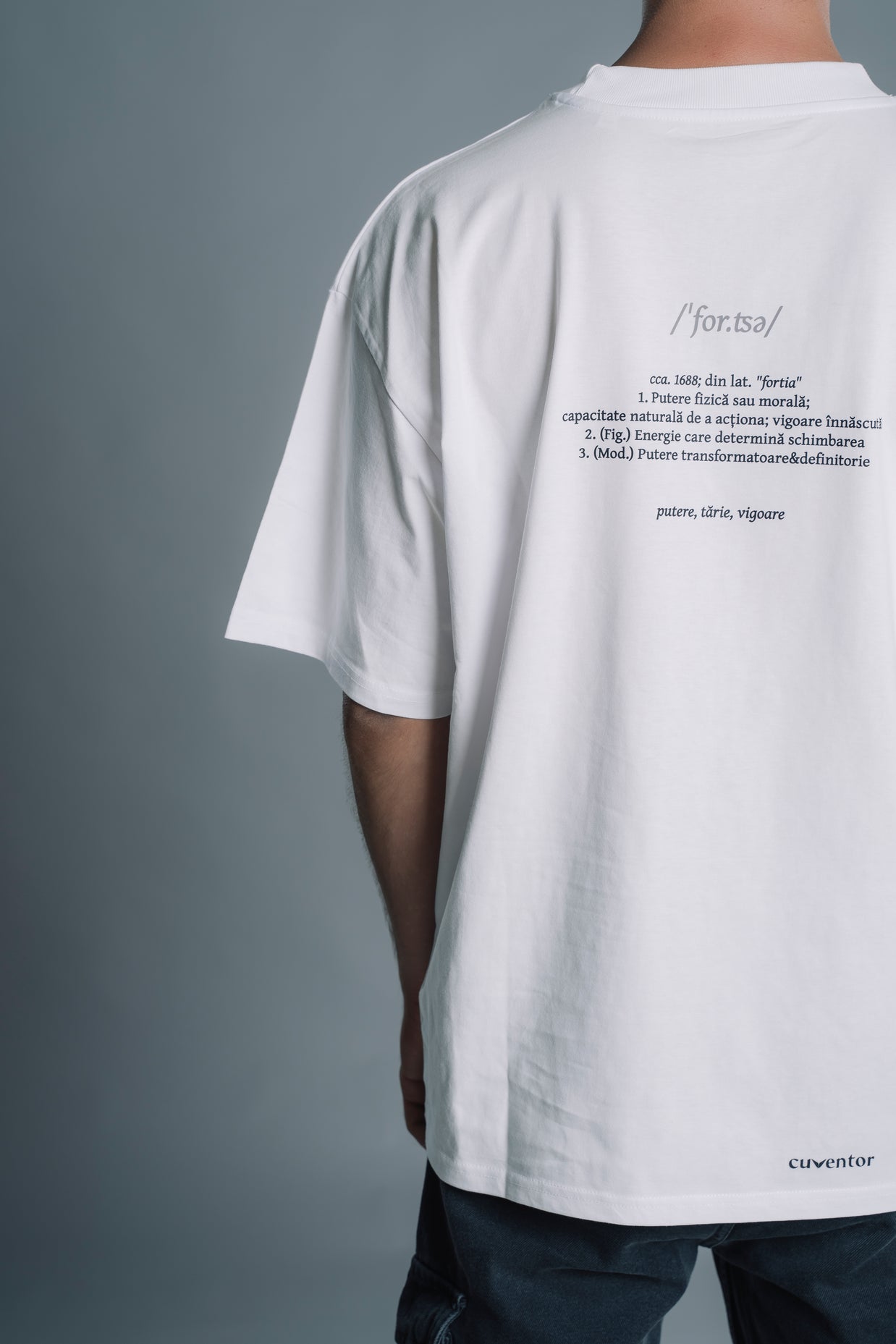 FORȚĂ | Tricou OVERSIZED | WORDROBE