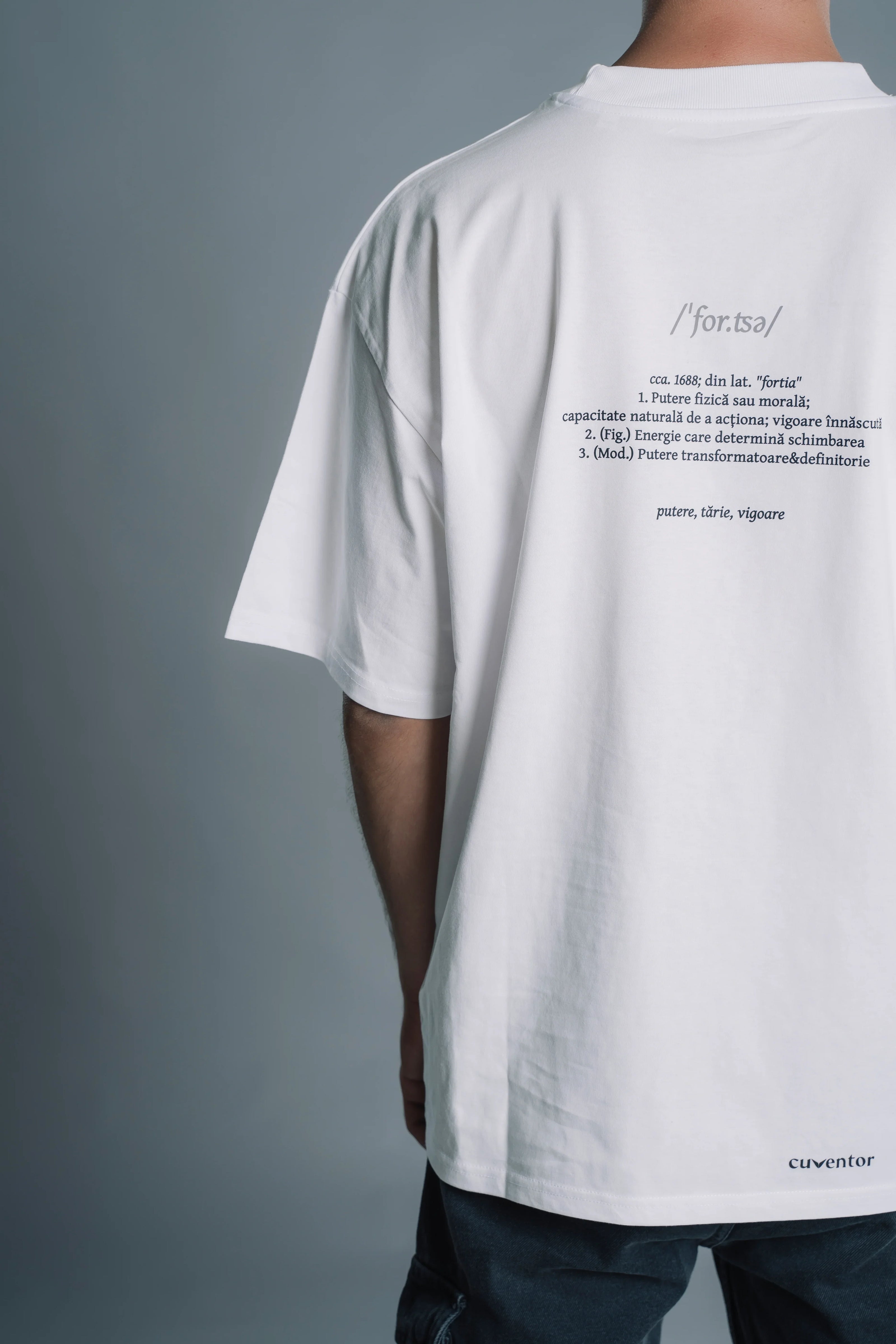 forță | Tricou OVERSIZED | WORDROBE