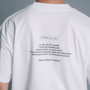 SCÂNTEIE | Tricou OVERSIZED | WORDROBE