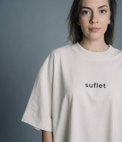 SUFLET | Tricou OVERSIZED | WORDROBE