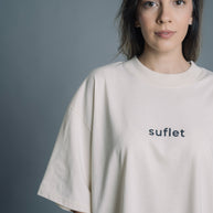 SUFLET | Tricou OVERSIZED | WORDROBE