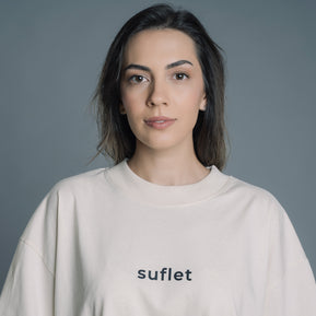 SUFLET | Tricou OVERSIZED | WORDROBE