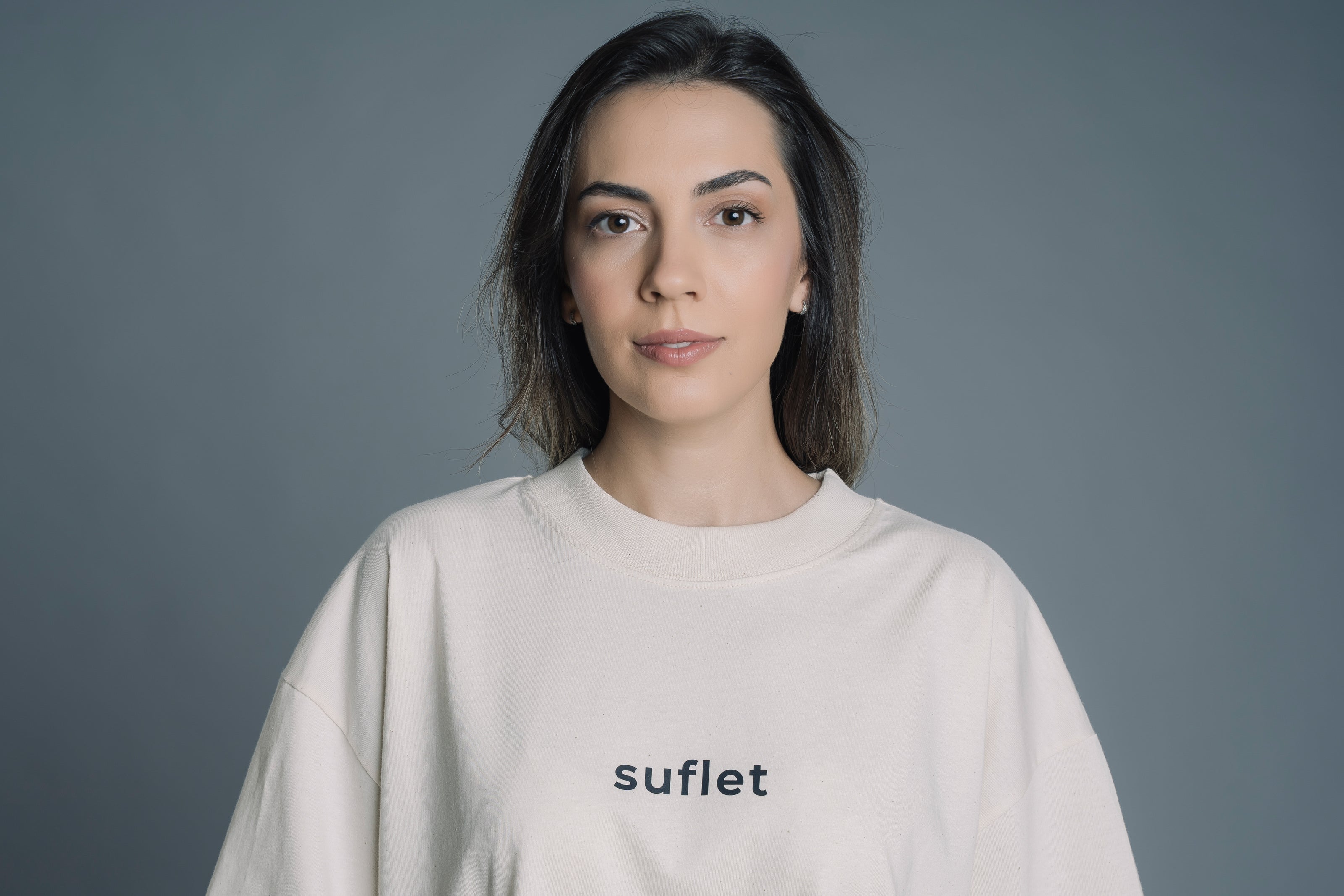SUFLET | Tricou OVERSIZED | WORDROBE